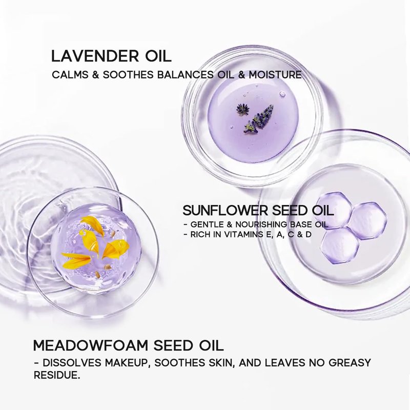 LUMIOCEAN Deep Cleansing Oil, Makeup Remover for All Skin, Facial Oil Cleanser, Makeup Blackhead Remover, Gentle and Non-irritating, 5.07oz