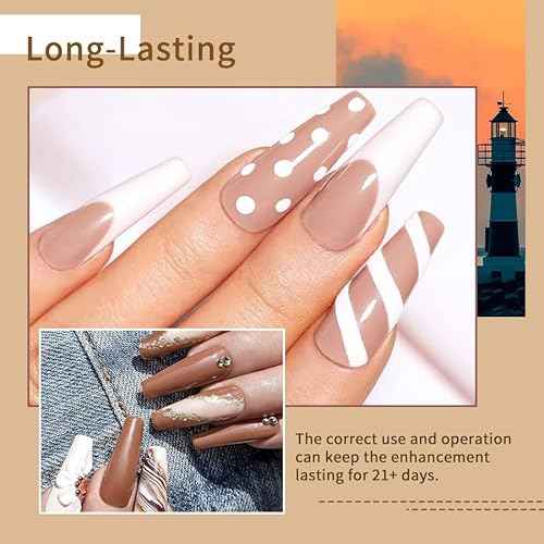 JR 9pcs 15ml Fall Gel Nail Polish Set Brown Earth Red Pink Gel Polish Kit UV Soak Off Polish Nail Art Manicure Salon Home DIY Gift C
