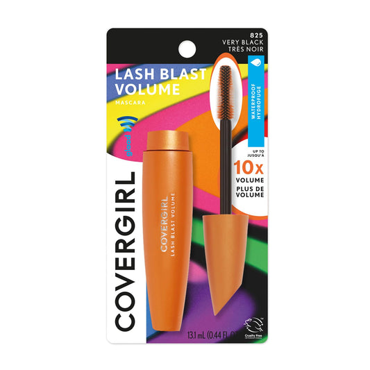 COVERGIRL Pride Lash Blast Volume Waterproof Mascara, Long-Wearing, Smudge-Proof, Cruelty Free Very - Black (Pack of 1)