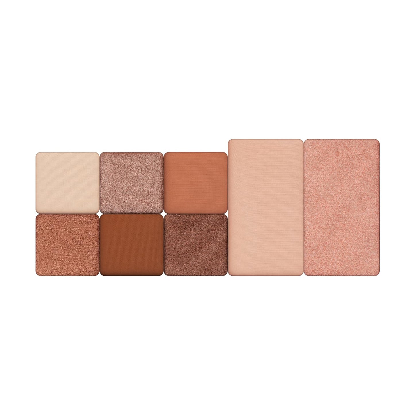 FEELANY PROFESSIONAL MAKEUP Long Lasting Waterproof Eyeshadow Palette 11 Ultra-pigmented Shimmer & Matte Shades and Naked & Brown Warm Neutral makeup palette with Mirror - Blendable Multi-Purpose