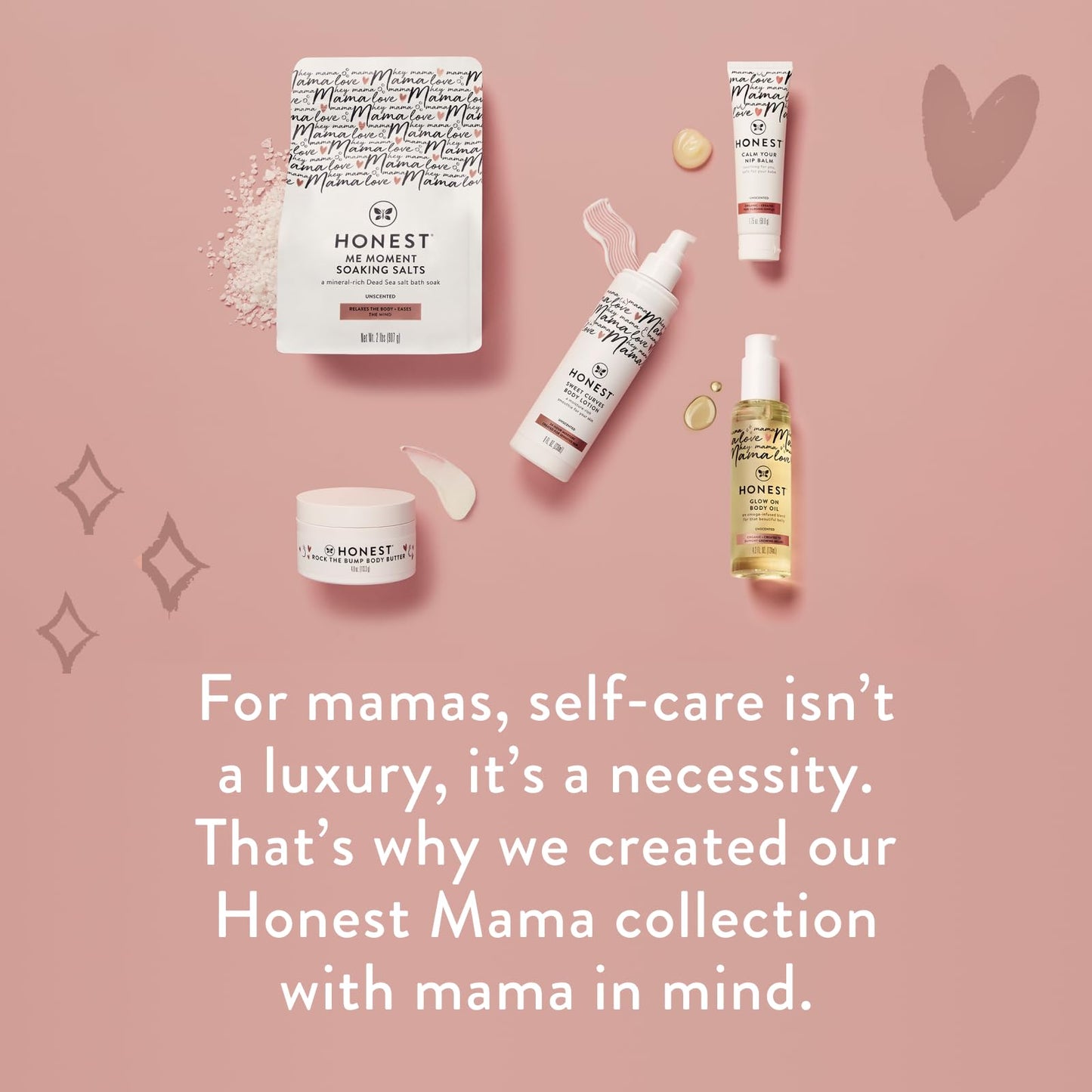 The Honest Company Mama Glow On Body Cream, Hydrates Firms and Tightens Skin, Shea Butter Avocado Oil Vitamin E 6 oz