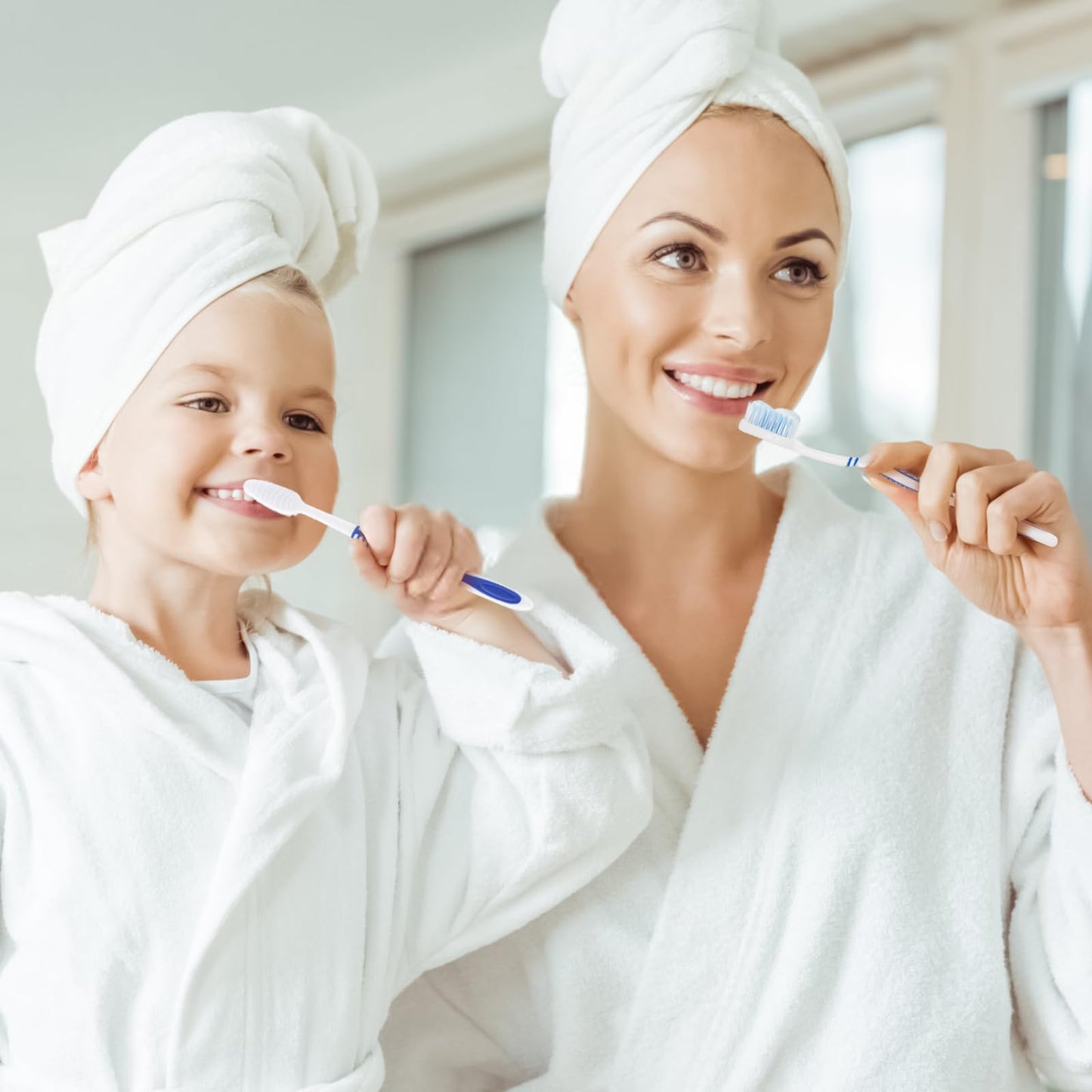 SLequipo 100 Prepasted Disposable Toothbrushes with Dental Floss Individually Wrapped Pre Pasted Toothbrushes Soft Bristle Travel Tooth Brush Single Use Wrapped for Hotel, Camping, Travel, Homeless