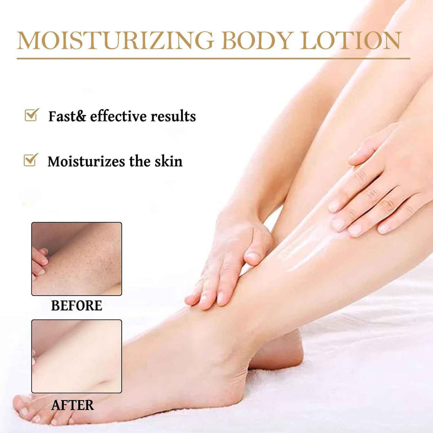 Body Lotion Crema Aclaradora, Moisturizing, Hydrating Bodys Lotions, Lightweight & Non-greasy, For Body, Face, Underarms, Knees & Elbows (2pcs, 3.5fl oz)