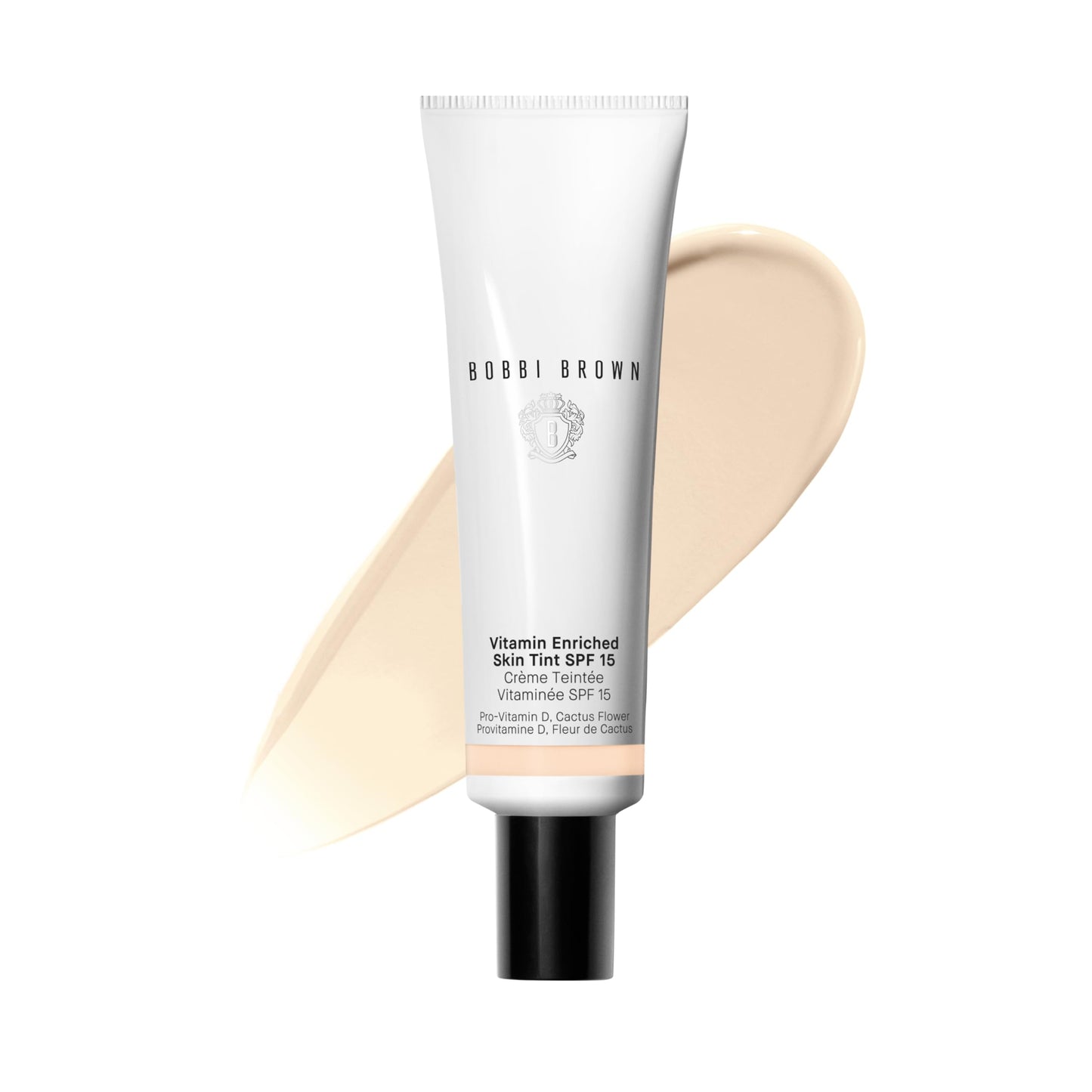 Bobbi Brown Vitamin Enriched Skin Tint SPF 15 | Broad Spectrum SPF Skin Tint | Hydrating Tinted Moisturizer | Vitamins B, C, & E, 1.7 Fl Oz, Medium 2