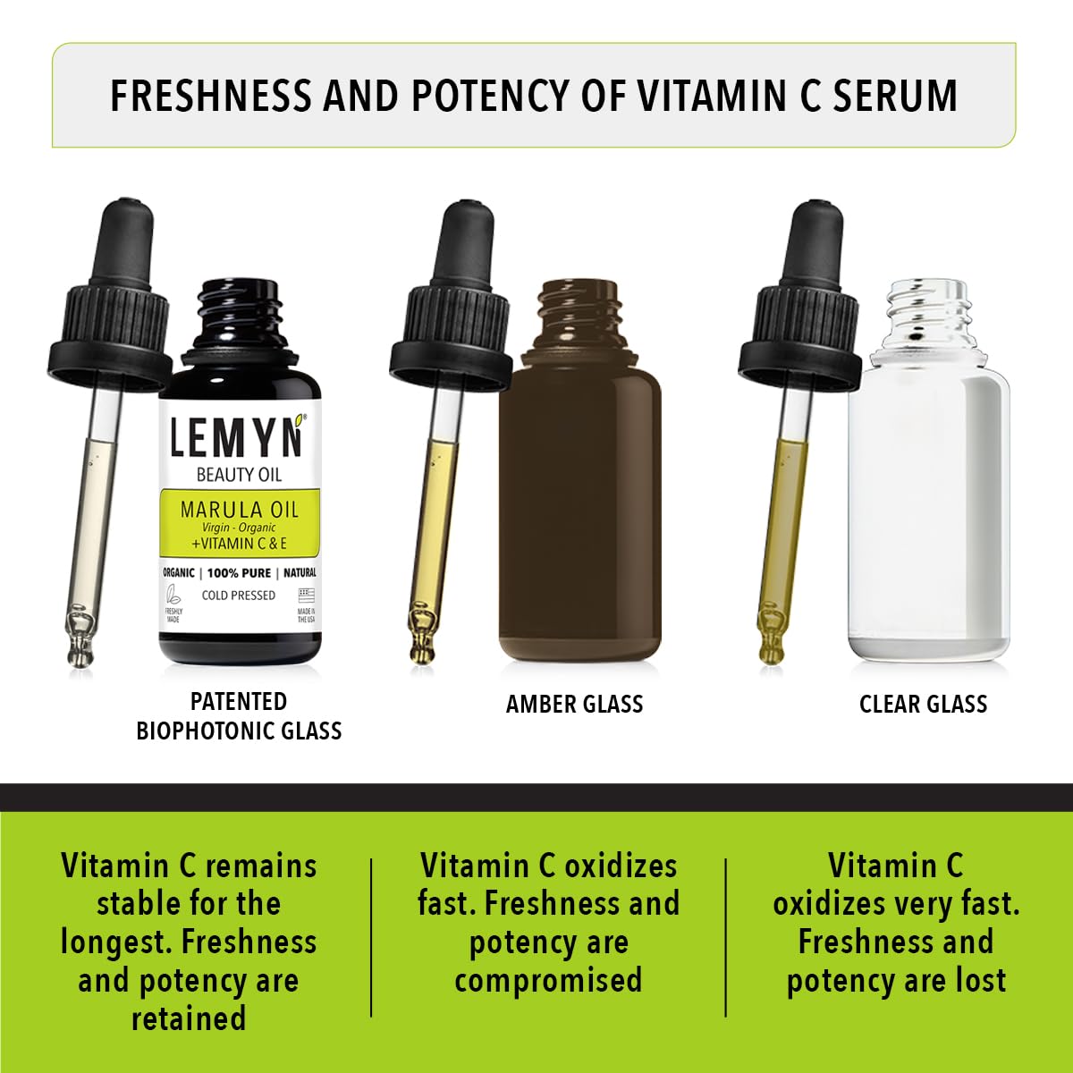 Virgin Marula Face Oil - Hydrating & Radiance Boosting | Supercharged with Vitamin C & E | Organic, Vegan, Cruelty-Free