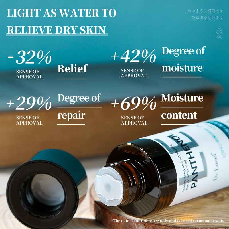 Dr. Lucel 3% Vitamin B5 Essence Toner 105ml / with Niacinamide, Antioxidant, Restores Moisture, Balances Skin's pH, Improves Skin Texture, Enhances a Healthy, Radiant Complexion