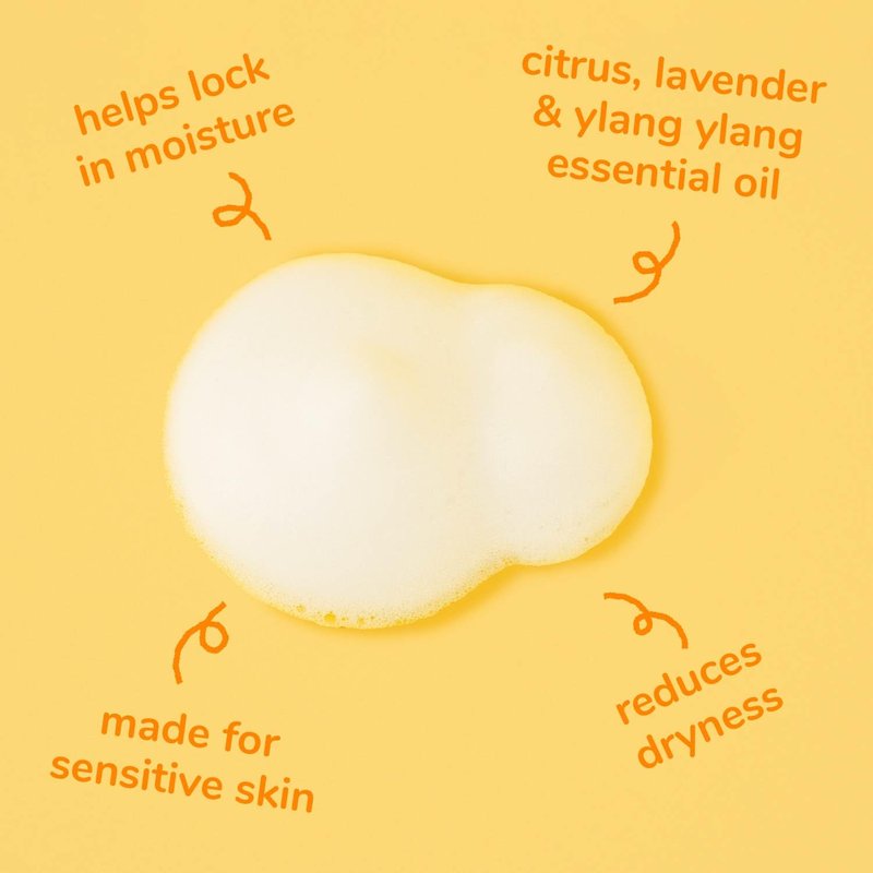 Arau Baby Foam Body Soap, Citrus Scent Refill, Natural Plant Based Foaming Body Wash for Babies, Infants and Toddlers, Gentle on Sensitive Skin, No Artificial Fragrance or Additives, 15.21 Fl Oz