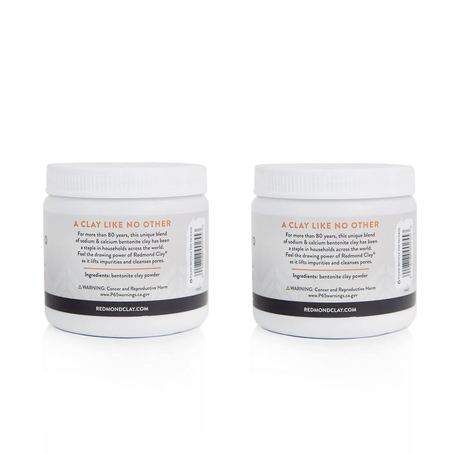 Redmond Clay - Bentonite Clay of 1000 Uses, Soothing Facial Mask, 10 Ounce (2 Pack)