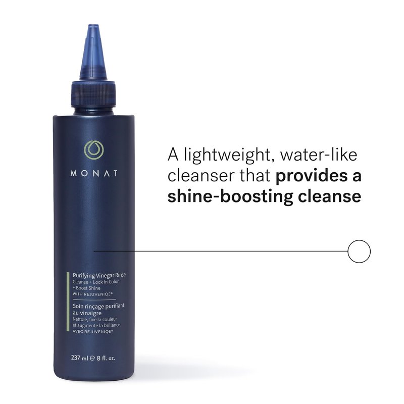 MONAT Purifying Vinegar Rinse - Nourishing Moisturizing Elixir for Shiny, Soft, Smooth and Lustrous Hair