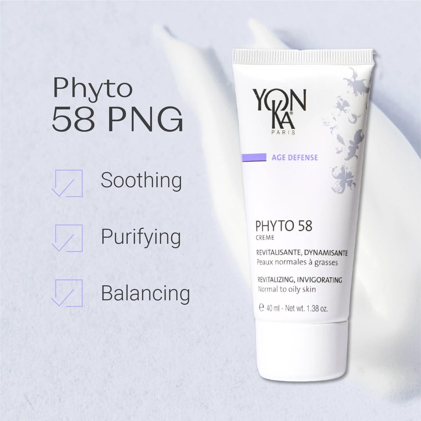 Yonka Phyto 58 PNG Night Cream, Normal and Oily Skin