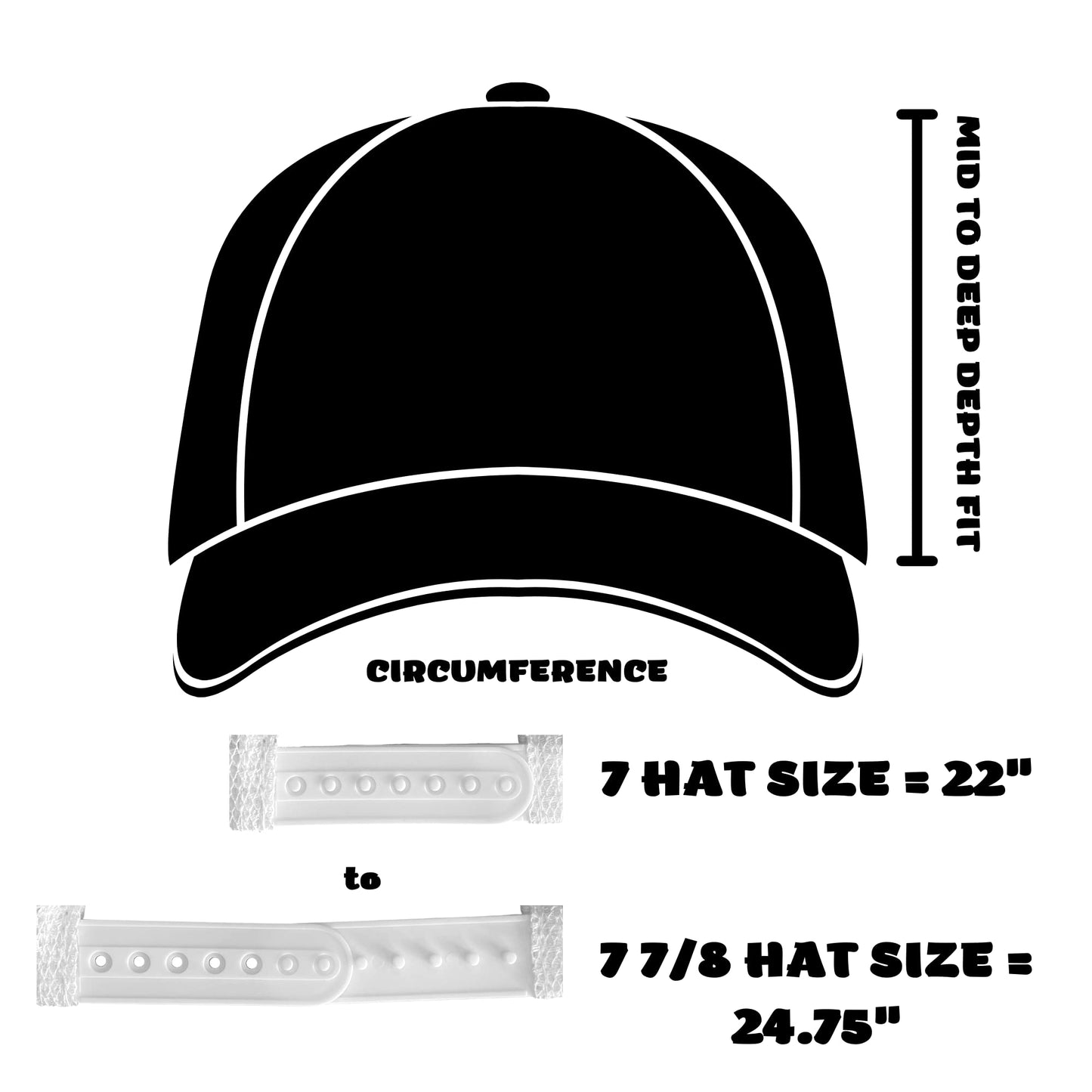 MADSON GOLF White Funny Embroidered Legalize Mulligans 5 Panel Trucker Hat - Golf Gift for Men