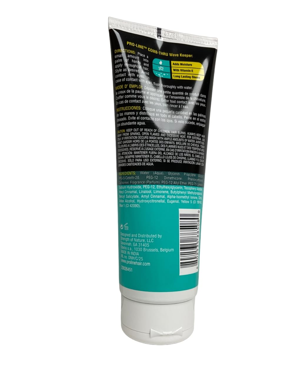 Pro-Line Wave Keeper Gel - 8 oz Styling Gel for Defined Waves | Pack of 4