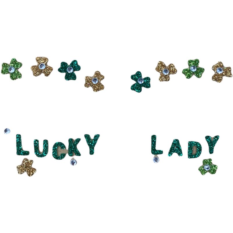 Saint Patricks Day Sets Face Jewels Face Gems Stick On Glitter Face Rhinestones for Makeup with over 130 Face Stickers Jewels Temporary Tattoos Kit for Rave Party Henna Green