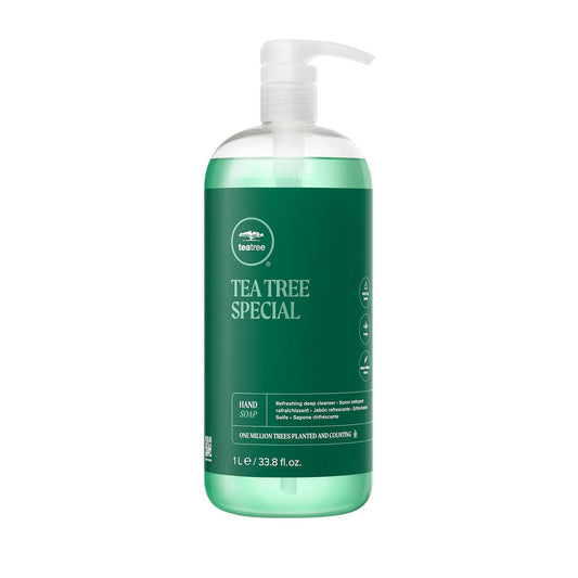 Tea Tree Hand Soap, Liquid Hand Wash, Deep Cleans + Refreshes, 33.8 fl. oz.