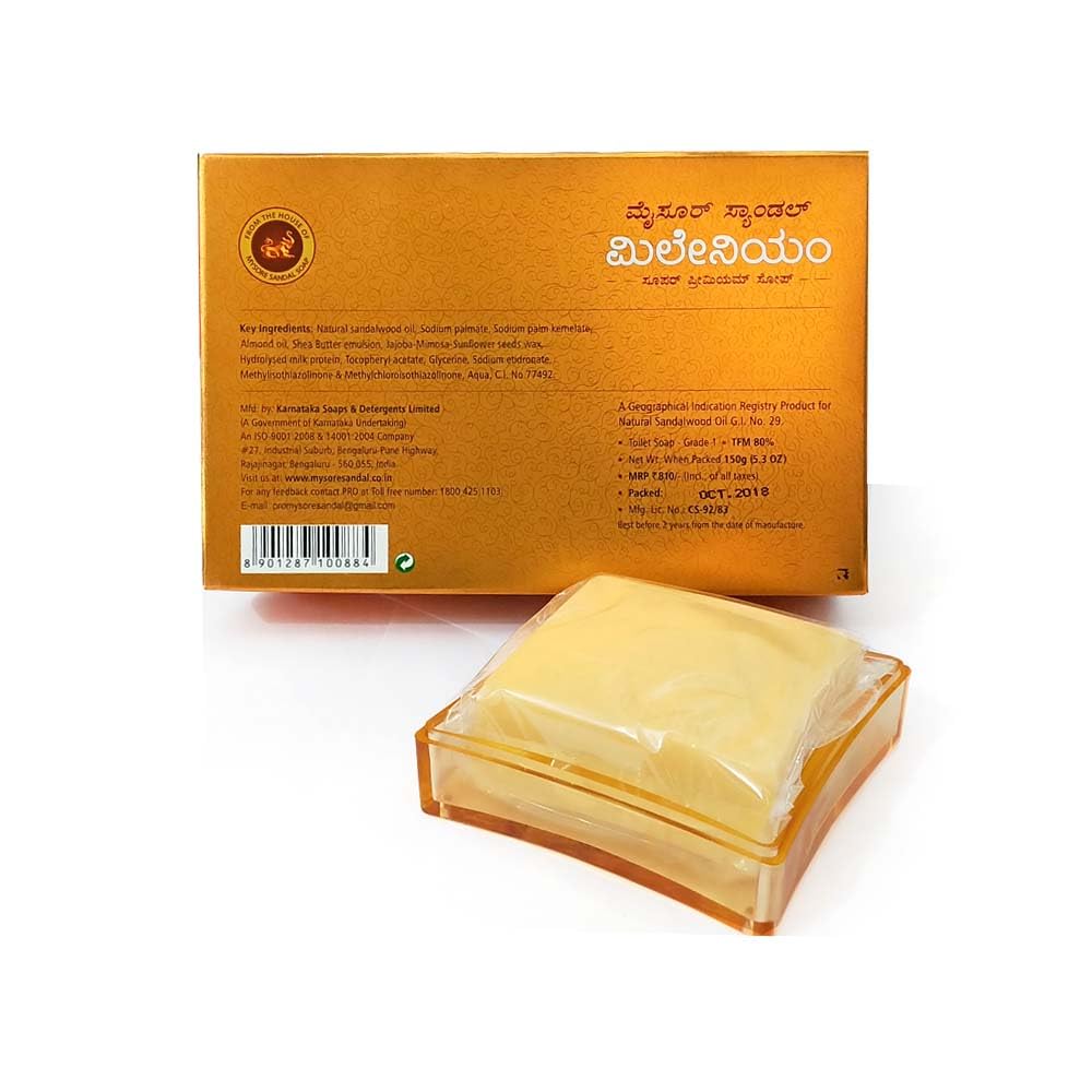 Mysore Sandal Millennium Super Premium Soap 150g