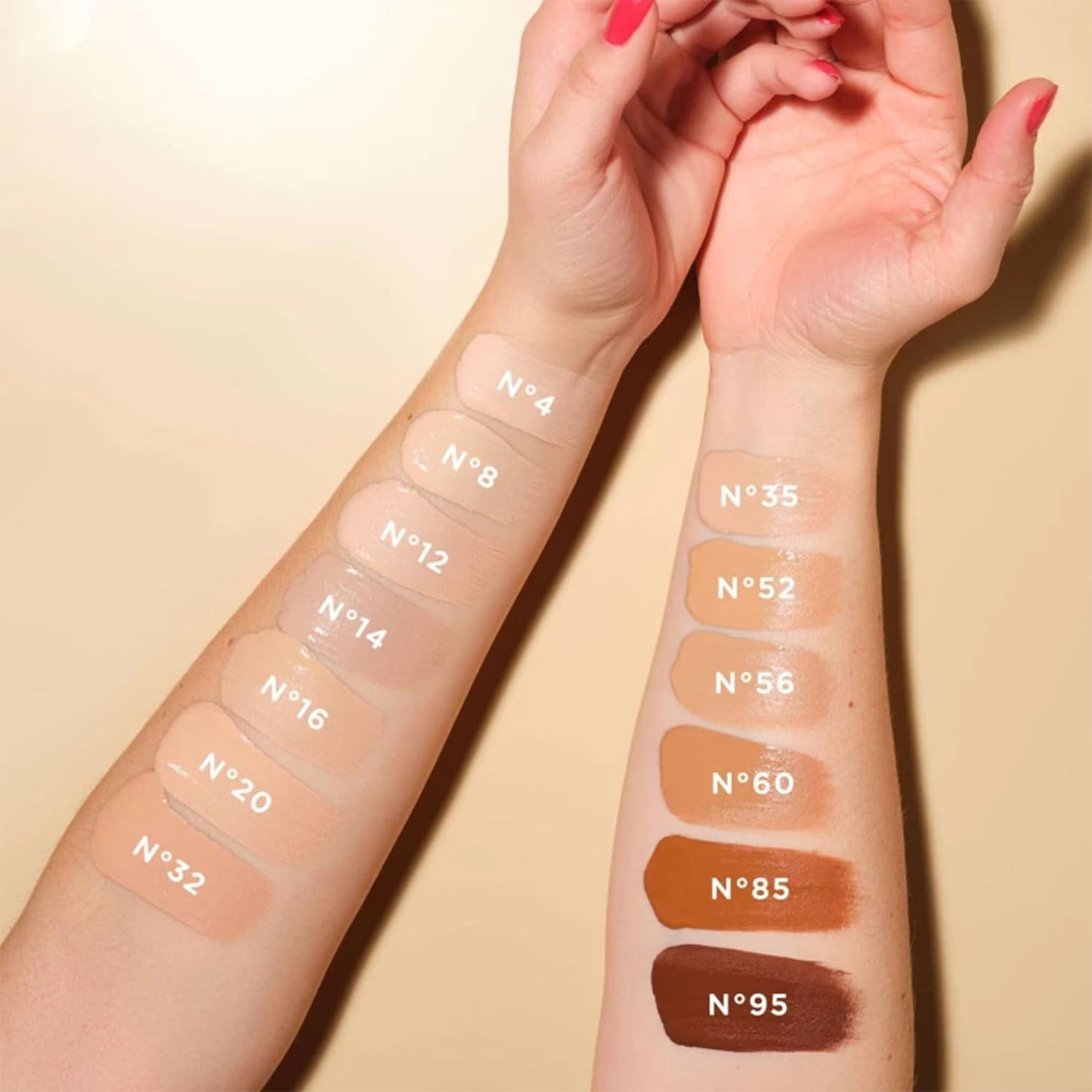ARTDECO Perfect Teint Foundation - Natural N°35 - Lightweight Liquid Formula - Medium to Full Coverage - Without Mask-Like Effect - Conceals Imperfections - Vegan Makeup - Hyaluron - 0.67 Fl Oz