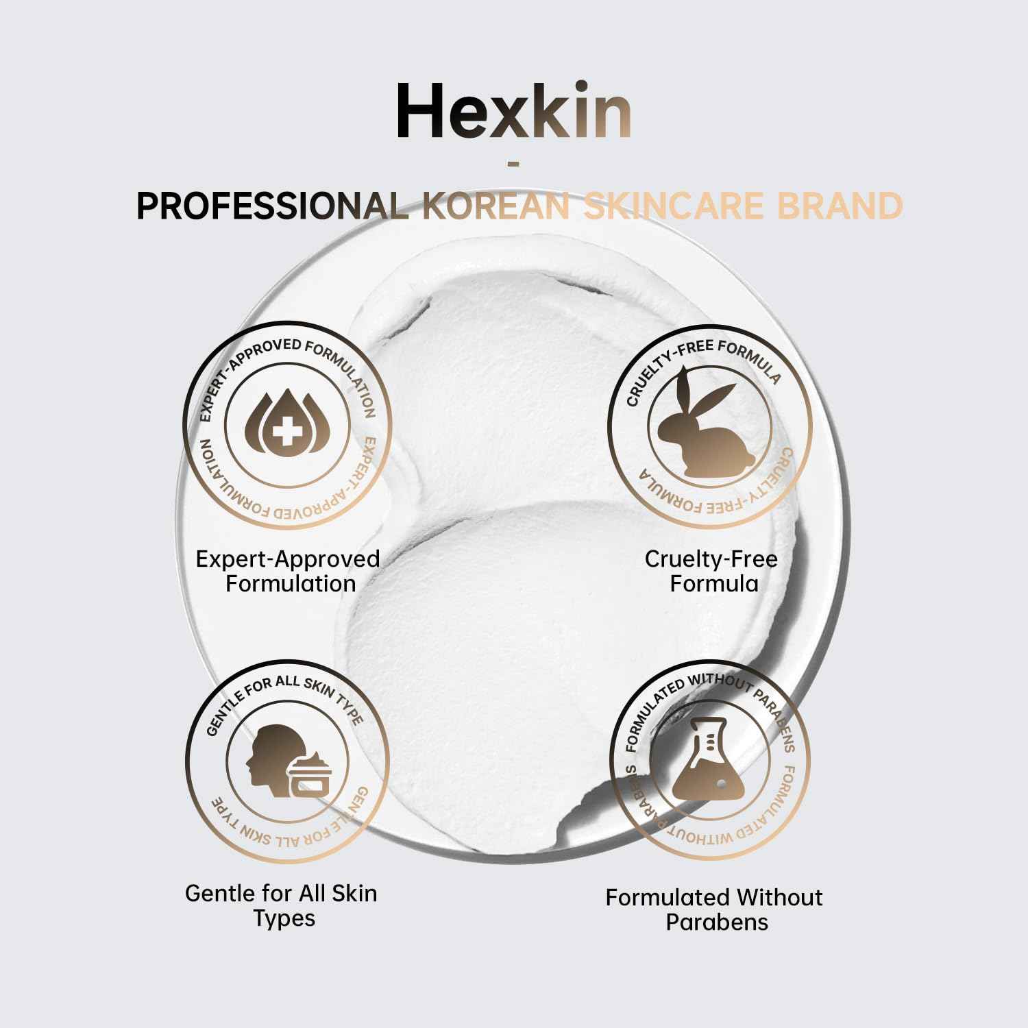 Hexkin Collagen Peel Off Facial Mask Wrapping Peel Off Face Mask Elasticity Hydration Care, Reduces Sagging Dullness For Glowing Skin Korean Skin Care, 2.82oz.