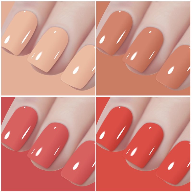 Vishine Gel Nail Polish Set - 48 Autumn Winter Colors with Base & Top Coat | 8ml Manicure Kit