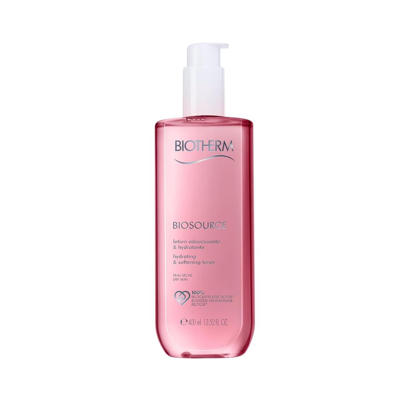 Biotherm Biosource Hydrating Toner for Dry Skin - Exfoliates & Softens, 6.7 Fl. Oz.