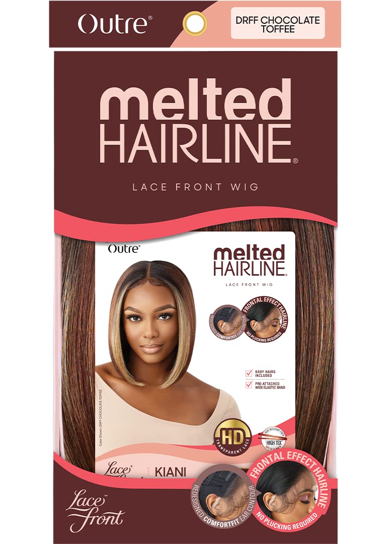 Outre Lace Front Wig - Melted Hairline - KIANI (DARK BROWN 2)