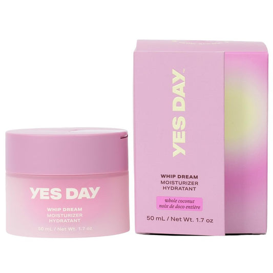Yes Day Whip Dream Face Moisturizer for Teens – Whipped Airy Gel Cream for Glowing Skin – Clean Hydrating Skincare for Teens & Ages 10 Up, with Coconut and Vegan Ceramides (50ml)