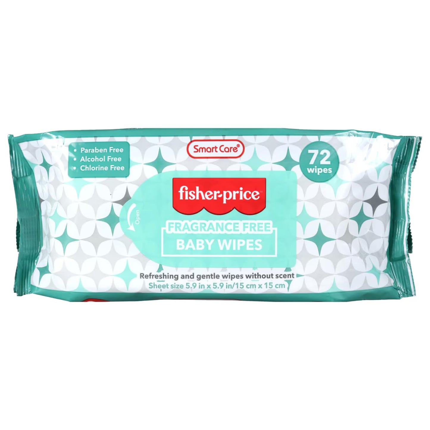 Smart Care Fragrance-Free Baby Wipes, 72-ct. Packs