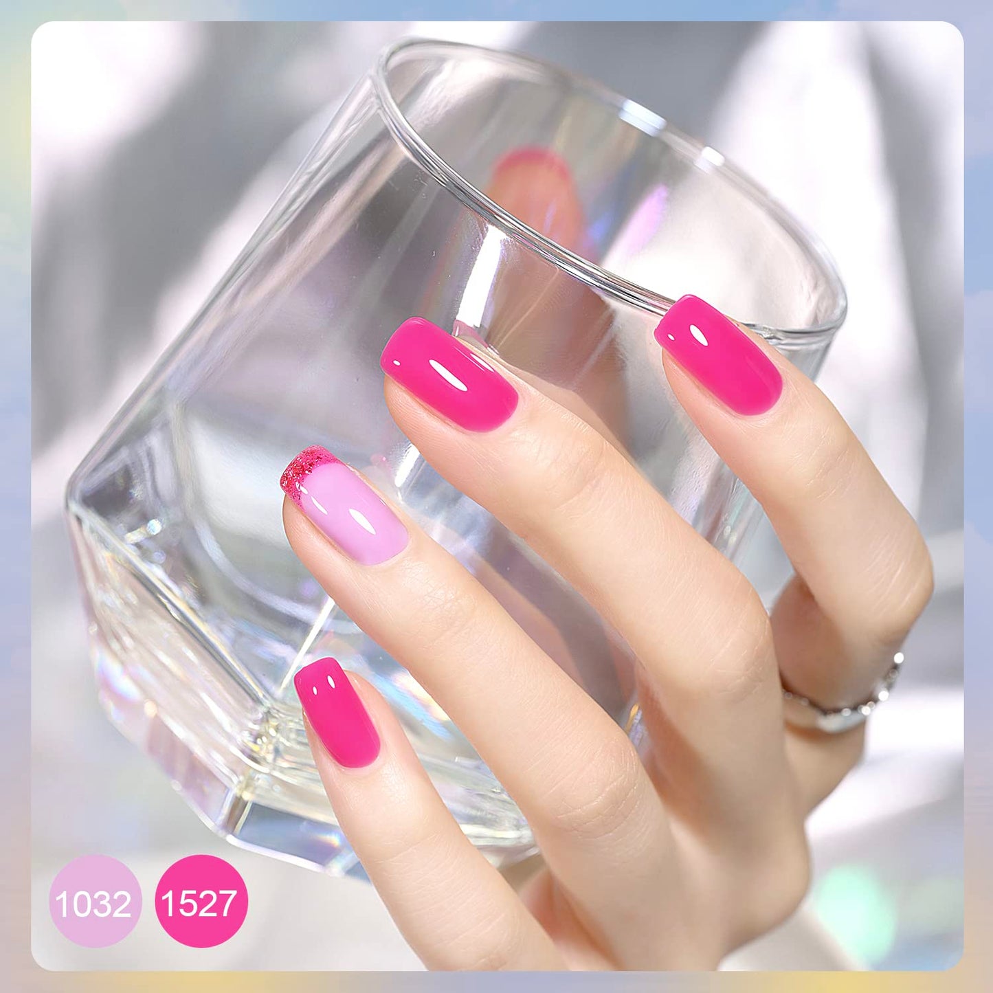 GAOY 42 Pcs Gel Nail Polish Set, 39 All Seasons Colors, UV Gel, Series-B