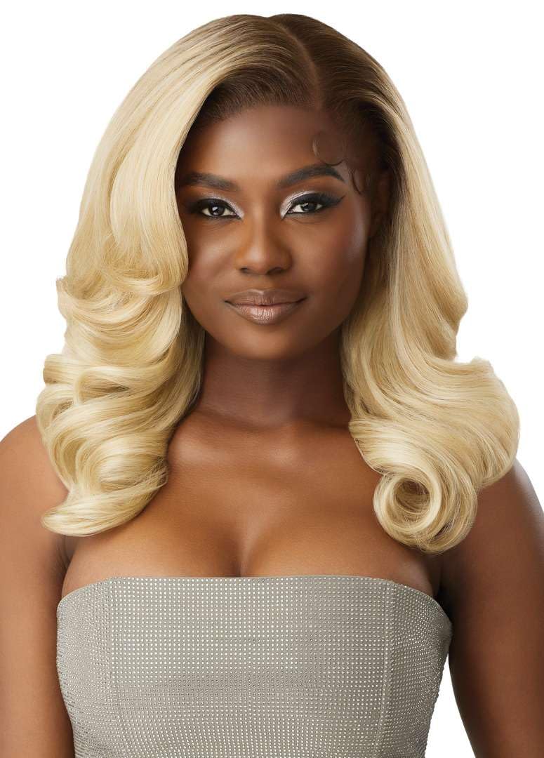 Outre Lace Front Wig - Melted Hairline - Swirlista - Swirl 108 (FROSTED ASH BLONDE)