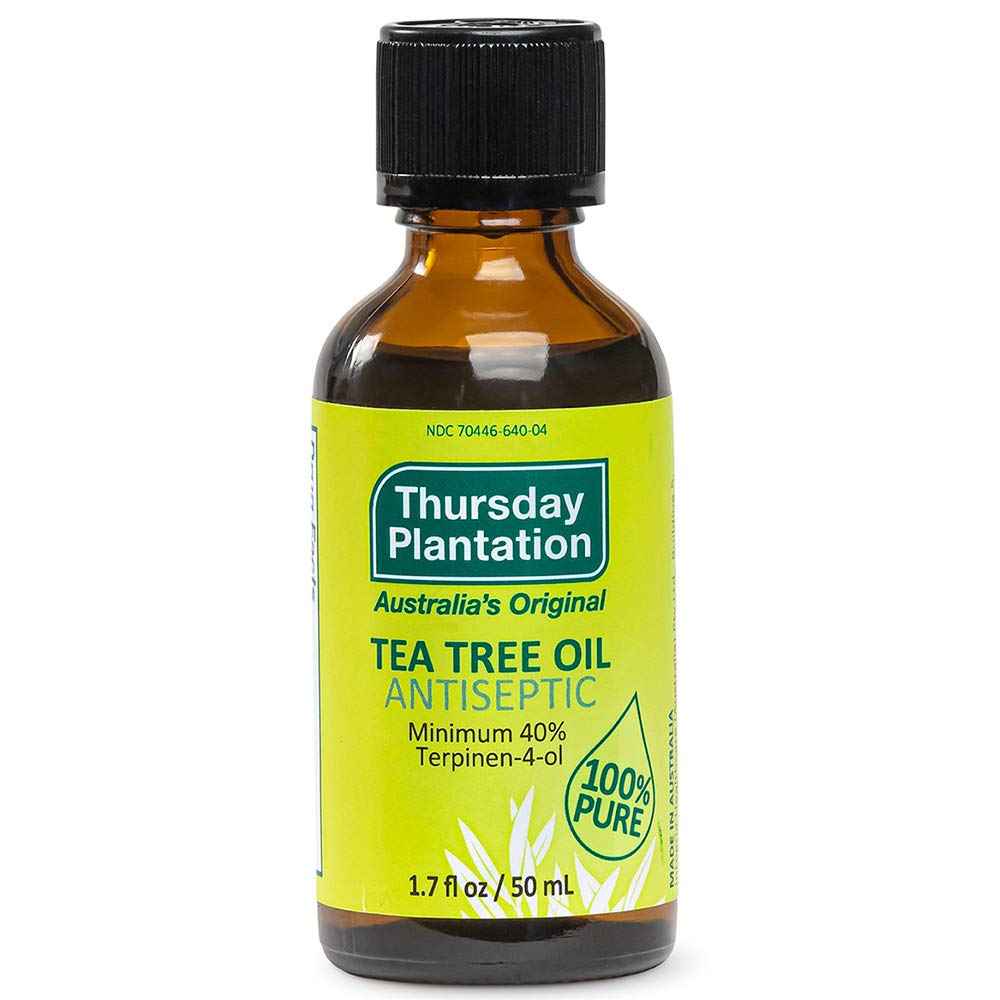 Thursday Plantation 100% Pure Australian Tea Tree Oil – 1.7 fl oz (50ml) – Natural Essential Oil – Cleanses and Purifies Skin – Made in Australia