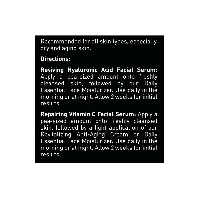 Brickell Men's Daily Anti-Aging Day and Night Serum Routine, With Plant Stem Cells, Vitamin E, and Protein Peptides, Unscented