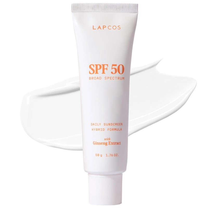 LAPCOS Daily Sunscreen SPF 50 - K Beauty Formula for All Skin Types | 1.76 oz