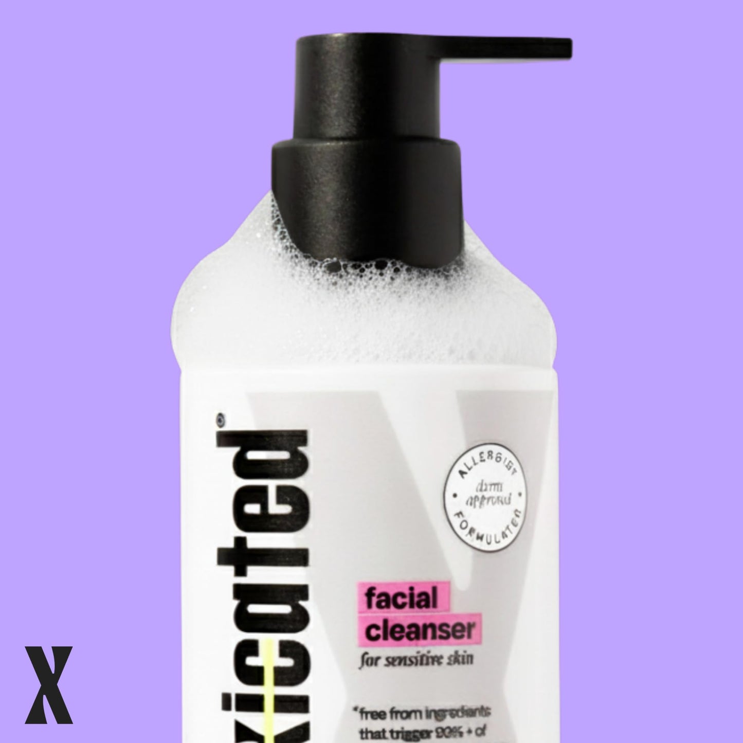 Untoxicated Face Wash - Gentle & Hydrating Face Cleanser for Sensitive Skin - Ceramides, Hyaluronic Acid & Glycerin - No Common Irritants - Non-Foaming - Soap Free - Fragrance Free - 7 Ounce