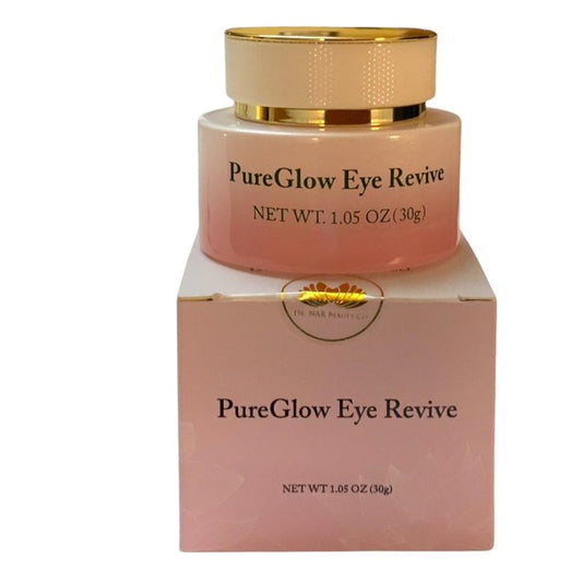 Dr. NAR Beauty Co PureGlow Eye Revive Cream, 1.05 oz, Luxury Skincare Treatment