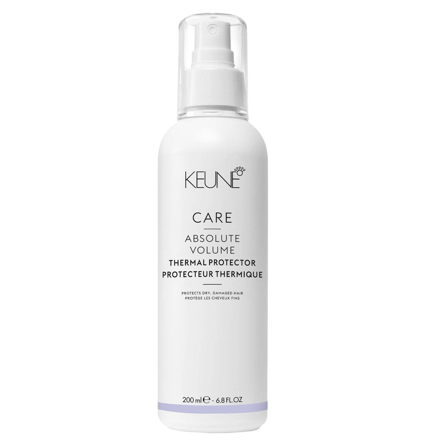 Keune Care Absolute Volume Thermal Protector, Heat Protectant & Strengthening Spray for Fine Hair, 6.8 Fl Oz