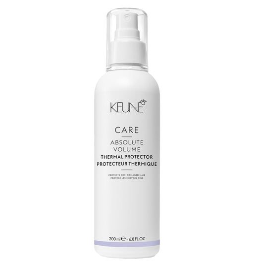 Keune Care Absolute Volume Thermal Protector, Heat Protectant & Strengthening Spray for Fine Hair, 6.8 Fl Oz