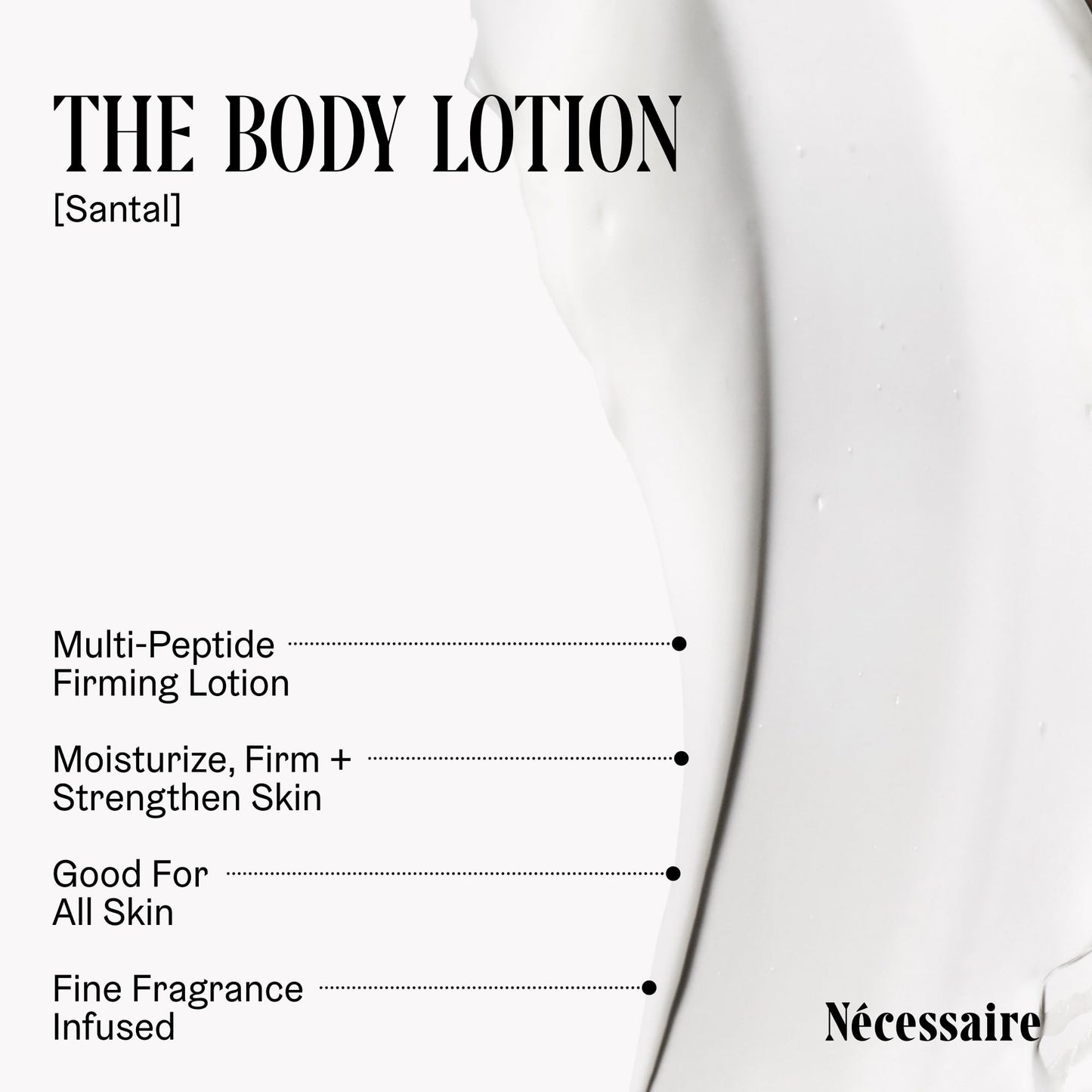 Nécessaire Body Essentials - Skin Care Gift Set For Women + Men - Travel-Size Body Wash, Body Lotion + Deodorant | Dermatologist-Tested. Hypoallergenic | Vegan | Aluminum-Free Deodorant (Santal)