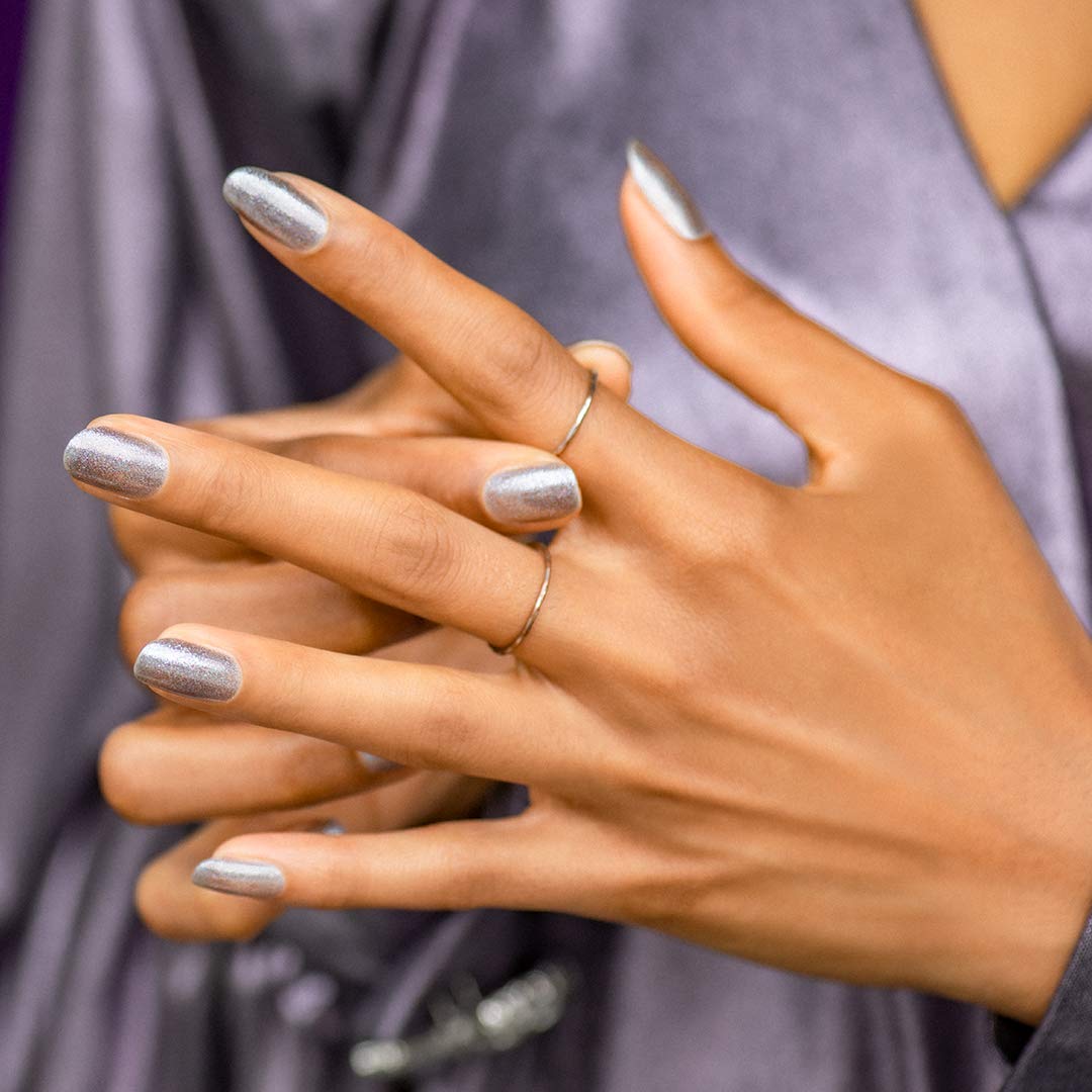 OPI GelColor, OPI Nails the Runway, Gray Gel Nail Polish, Milan Collection, 0.5 fl oz