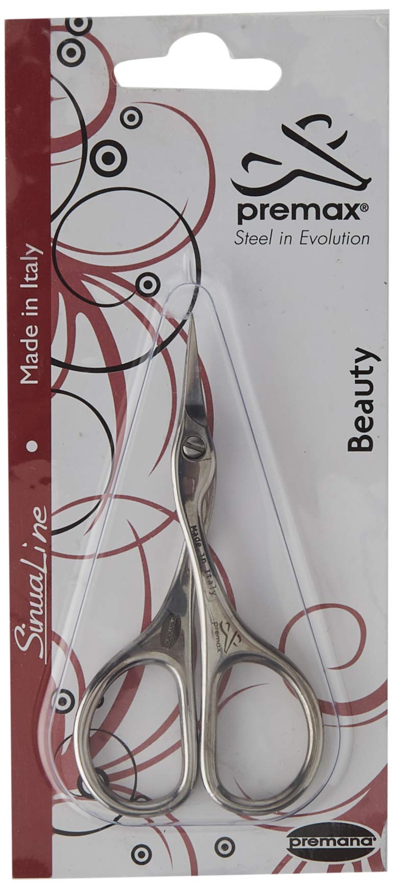 Premax 10963 Cuticle Scissors – Sinua Collection, 1 Piece