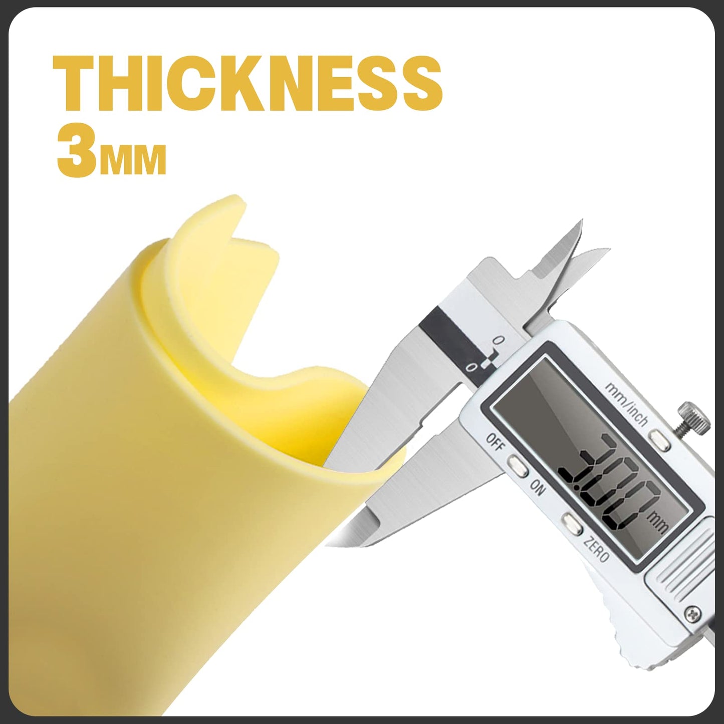 Padieoe Tattoo Practice Skin 8pcs 7.8x7.8in 3MM Silicone Tattoo Fake Skin Double Sides Practice Sheet with 10 Transfer Stencil Paper for Beginners N201099-S-8N