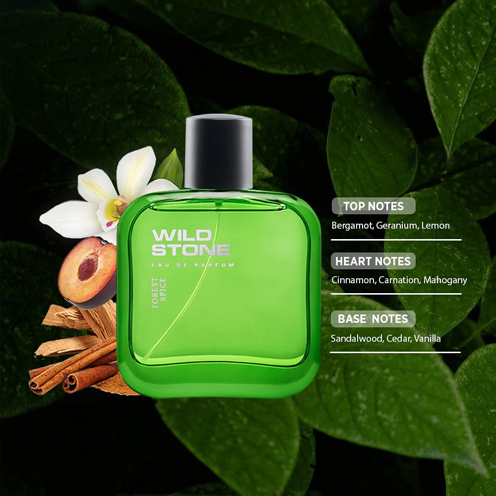 Wild Stone Luxury Eau De Parfum Gift Set |3.38oz,30 ml (Pack of 4) | Woody & Warm Spicey Notes | Best Perfume for Gifting| EDP Perfume for Men | Ultra Sensual, Chief, Hydra & Edge Everyday Perfumes
