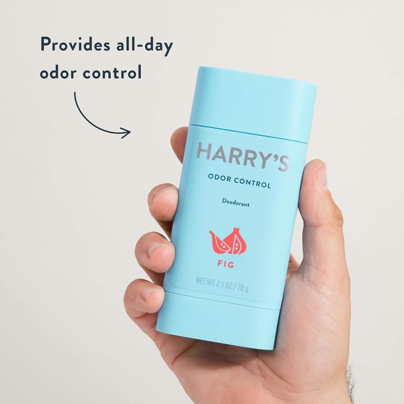 Harry's Aluminum Free Deodorant for Men - Odor Control, Fig Scent | 2.5 Oz, 3-Pack