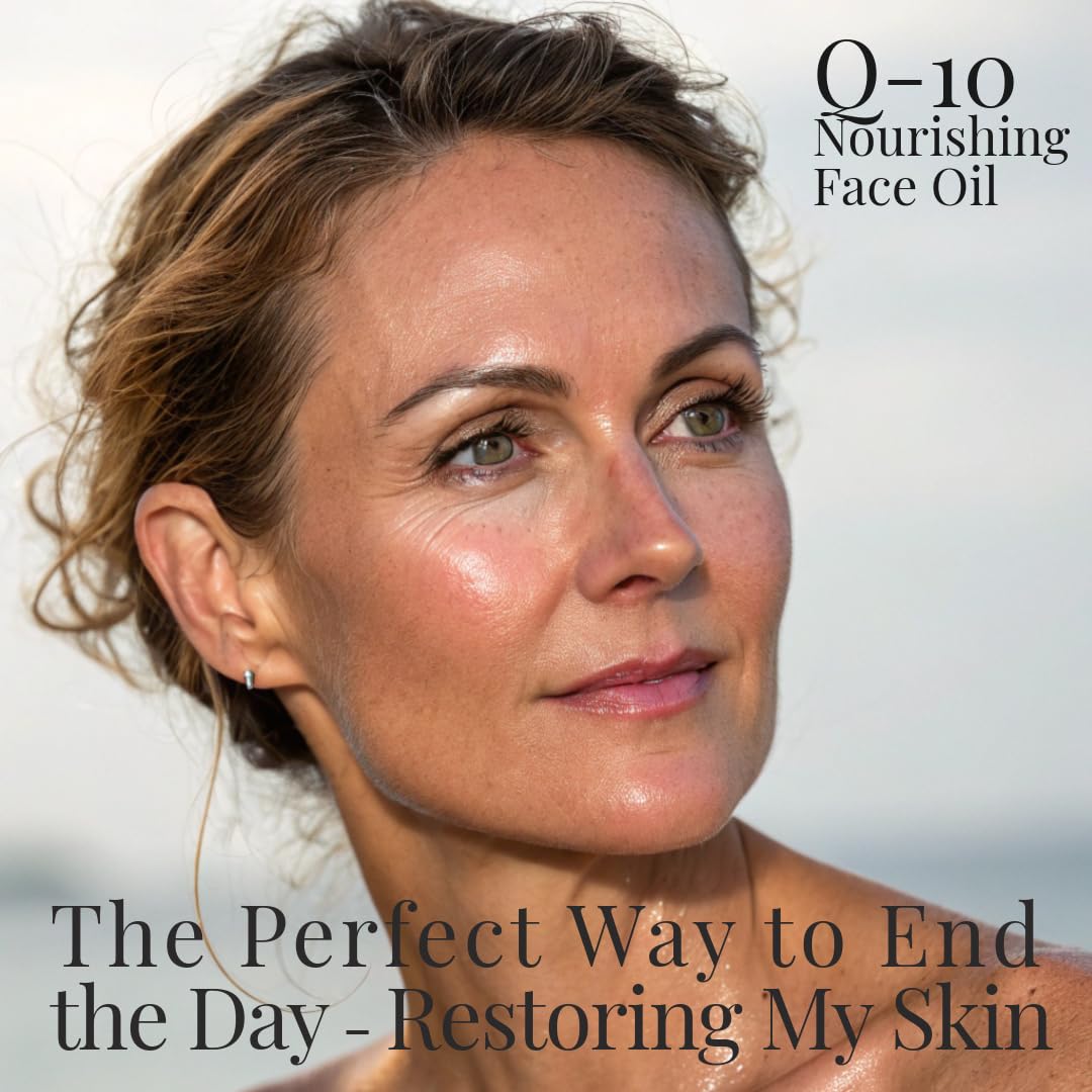 ljörk Q-10 Face Oil | 15 in 1 Powerful Anti-Aging Facial Oil with CoQ10, Vitamin C & E | Hydrating, Lightweight Oil for Radiant Skin