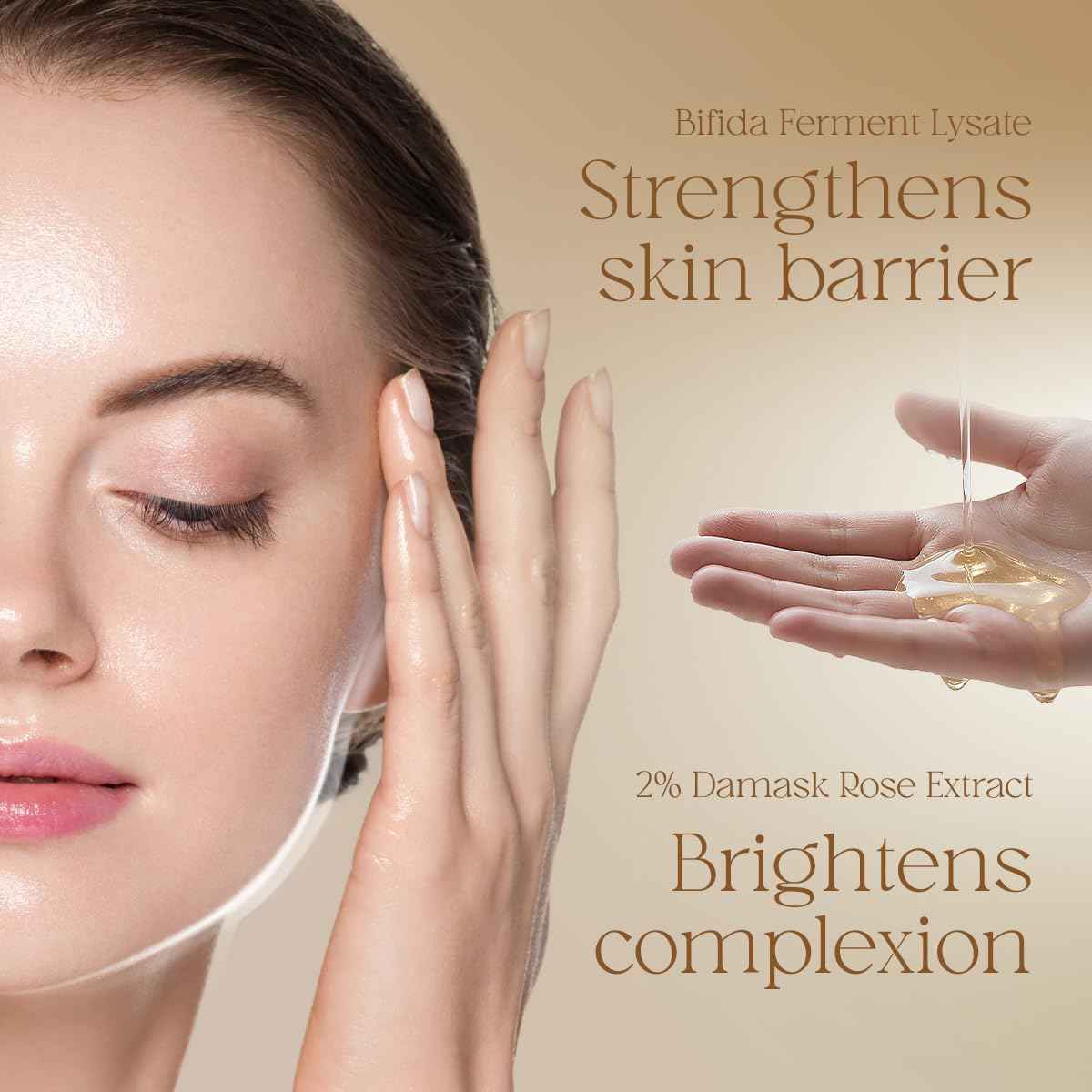 Decoder Liquid Gold Radiance Toner-Serum | Hydrating Face Toner with Hyaluronic Acid, Rose Water & Centella – Alcohol-Free, 24K Gold Infused Skincare for Sensitive Skin & Barrier Repair（5.07 Oz）