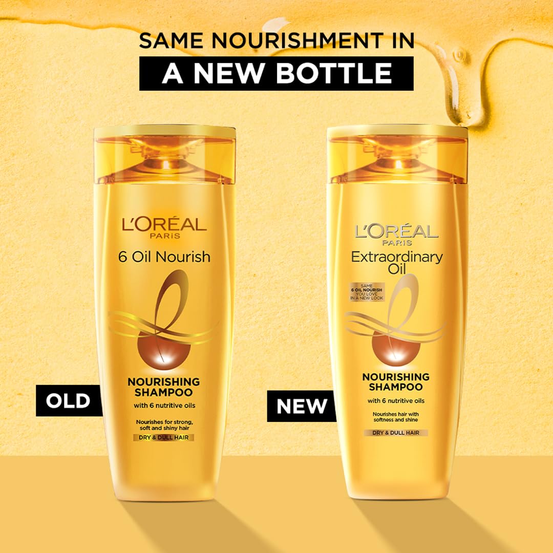L'Oreal Paris Hex 6 Oil Shampoo, 360ml