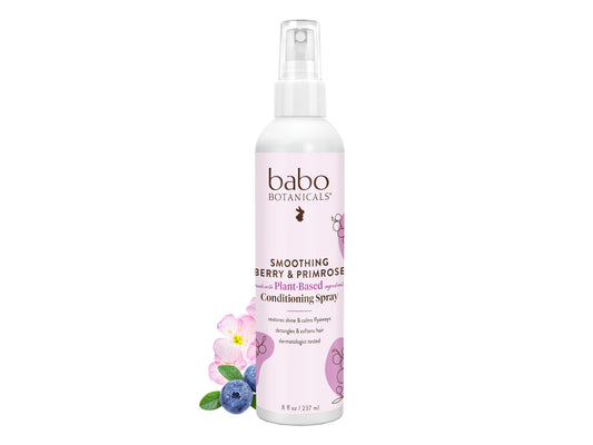 Babo Botanicals, Detangler Instantly Smooth Berry Primrose, 8 Fl Oz