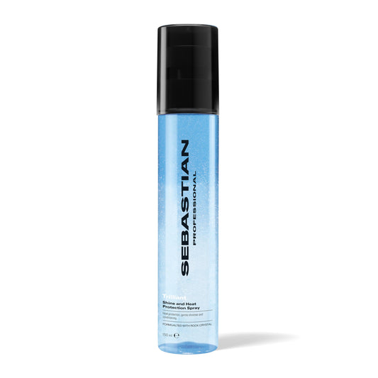 Sebastian Professional Styling Trilliant Spray | Thermal Heat Protection Hair Styling Spray | Adds Body & Shine with Light Conditioning | 5.07 fl oz | Packaging May Vary