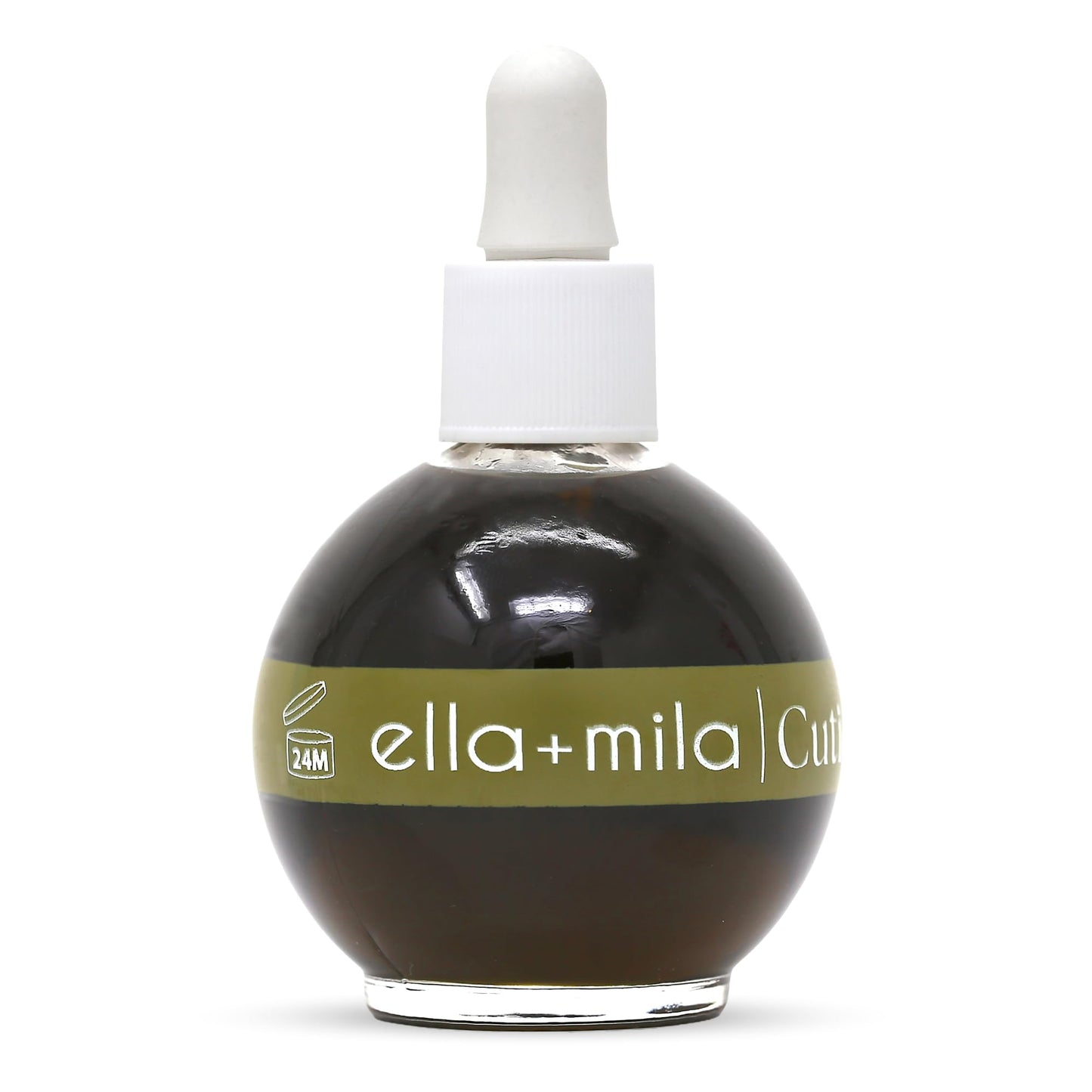 ella+mila Nail Cuticle Oil with Olive & Avocado - Deep Moisture Cuticle Oil for Nails - Intense Hydration for Dry Cuticles - Vegan Nail Care Products - 2.3 fl oz