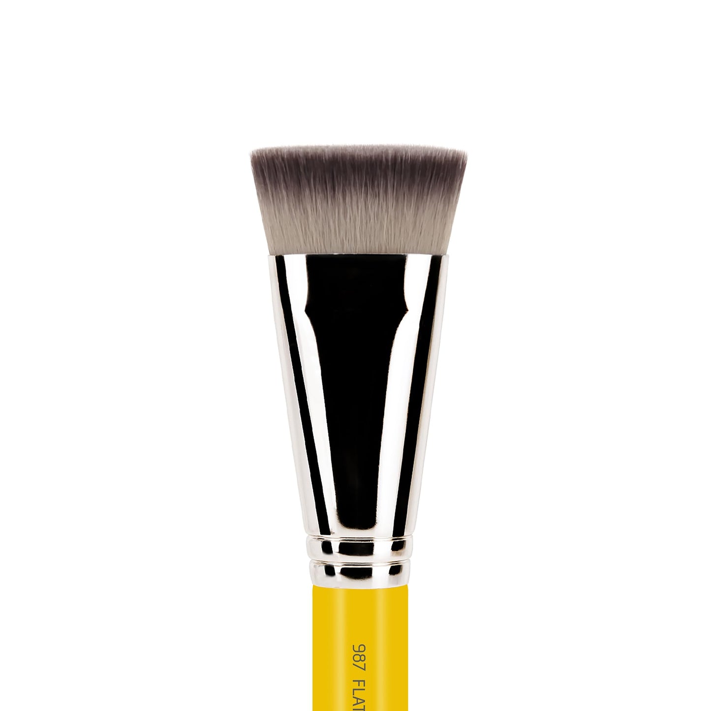 Bdellium Tools Professional Makeup Brush - Studio Series 987 Face Blending - With Soft Synthetic Fibers, For Sculpting Cheekbones and Adding Dimension (Yellow, 1pc)