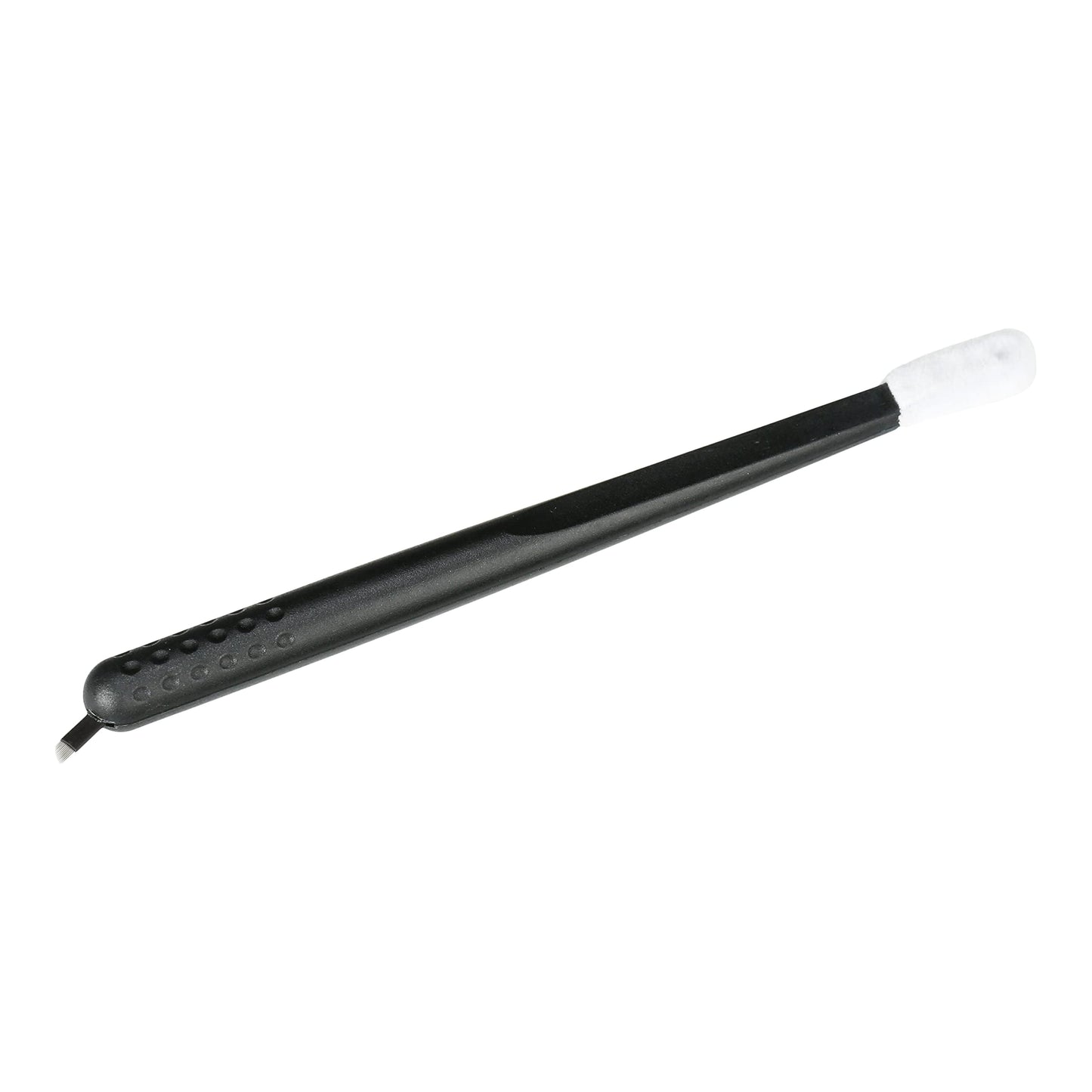 PACK OF 10 - Mellie Microblading Disposable Microblading Pen with Pigment Sponge Disposable Tool For Creating Eyebrows Microblading Supplies (Black, C14 .18mm)