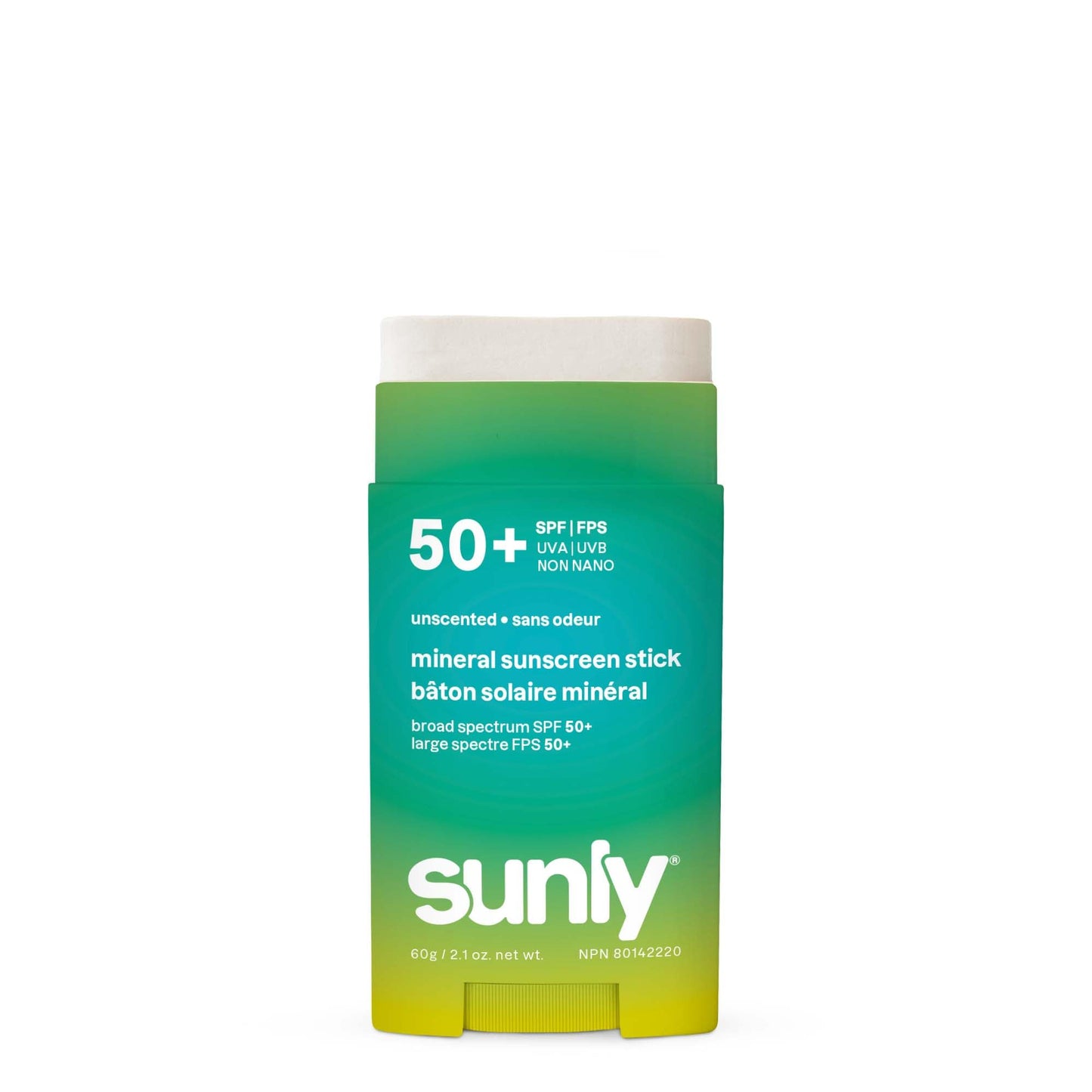 ATTITUDE Mineral Sunscreen Stick SPF 50, Broad Spectrum Zinc Oxide, EWG Verified, Non-Nano, Mess-Free Stick for Face & Body, Lightweight Non-Greasy, Vegan, Unscented, 2 Oz